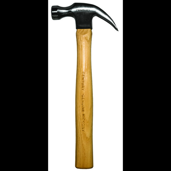 Century Drill & Tool Hammers Wood Handle 16 Oz Curved 12-5/8" Length 72274